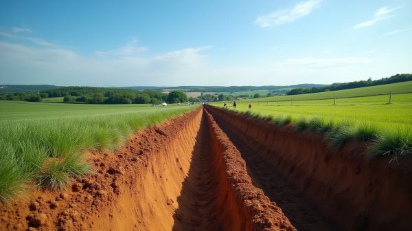 Tranchée et enfouissement de câble dans le Calvados : guide pratique des travaux souterrains